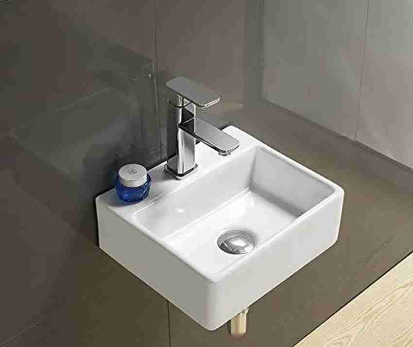 square basin for bathroom
