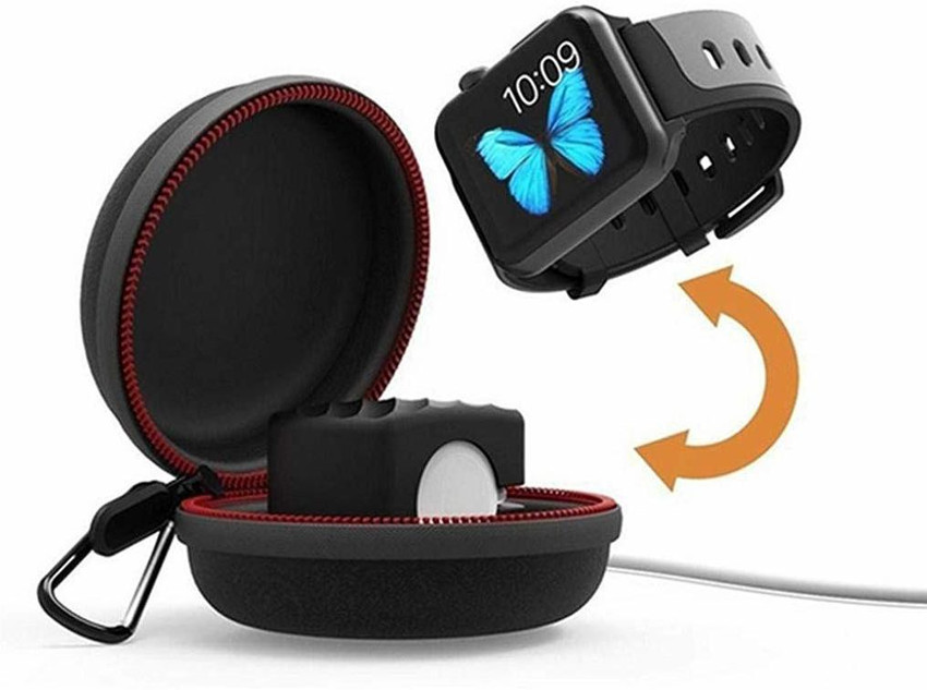 Travel case outlet for apple watch