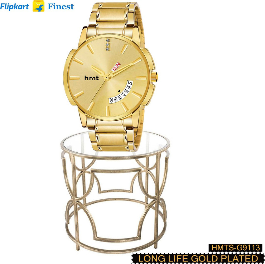 HMT DLX 9113 Hands Watch Golden watch Analog Watch For Men