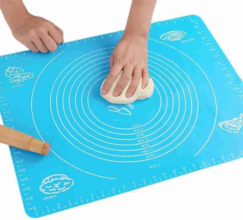 Multicolor Round Heat Resistant Silicone Hot Mat, Size: 17.5cm X