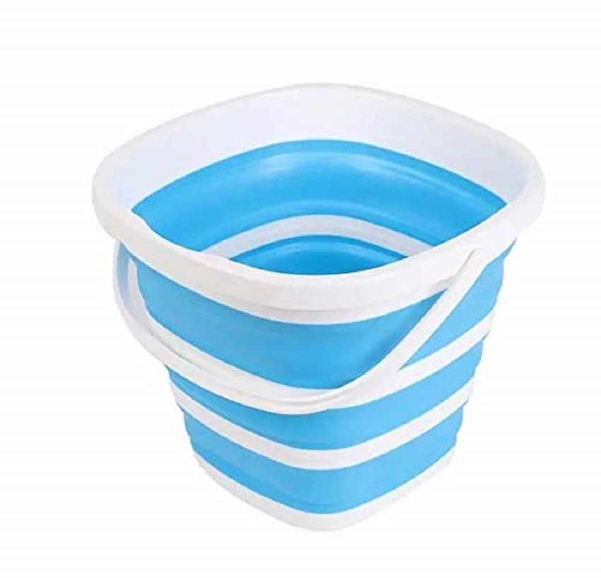 Silicone Bucket Collapsible Foldable Water Fishing Cleaning Bucket with  Handle - China Silicone Bucket and Bucket price