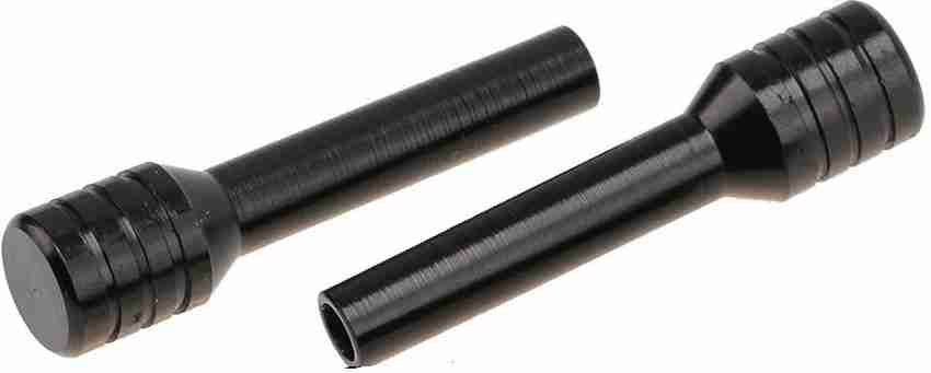 Auto MT 2PCS BLACK Aluminum Interior Door Lock Knob Pull Pin Universal for Car SUV Van Truck Car Door Pull Strap