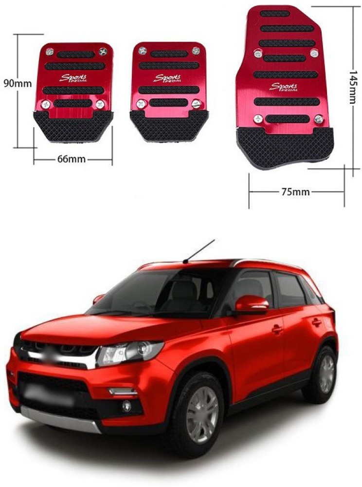 PRTEK CAR 3pcs Nonslip Car Pedal Pads Auto Sports Gas Fuel Petrol Clutch  Brake Pad Cover Foot Pedals Rest Plate Kits For MT(Manual Transmission)  A175 Car Pedal Price in India - Buy