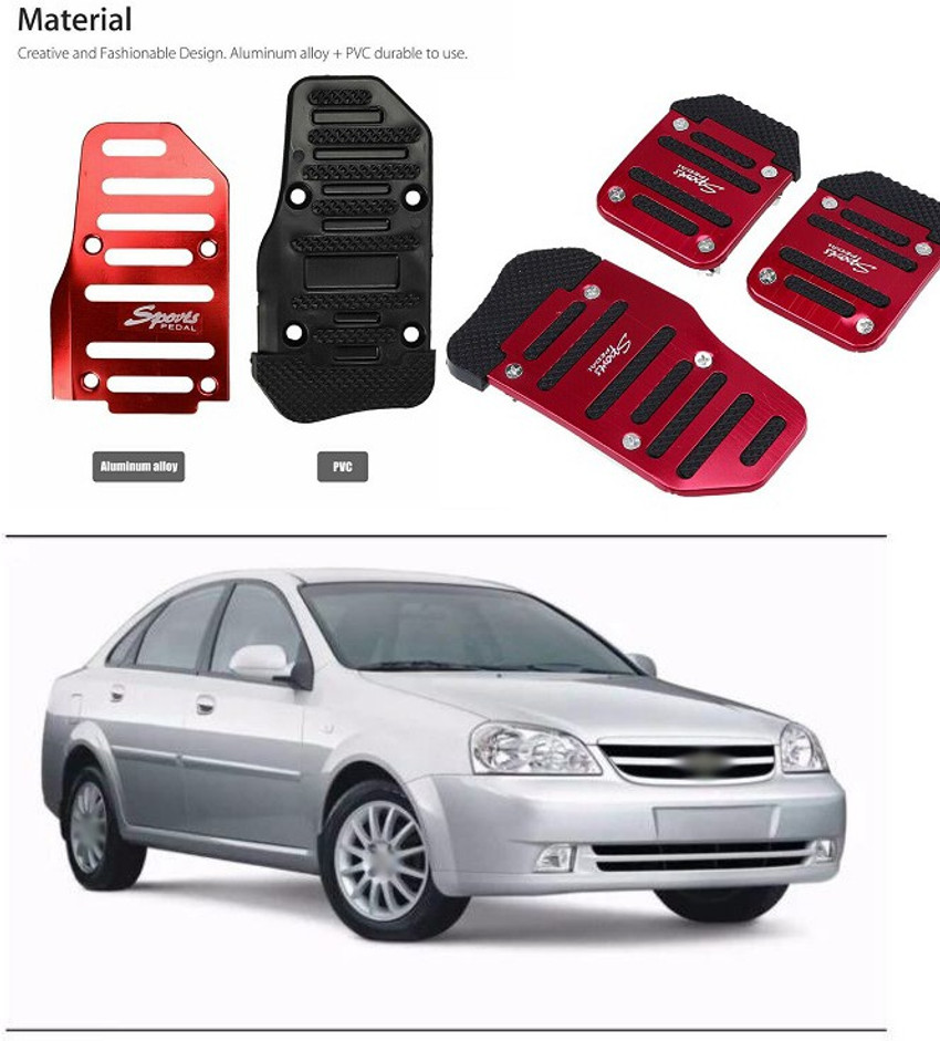 PRTEK CAR 3pcs Nonslip Car Pedal Pads Auto Sports Gas Fuel Petrol