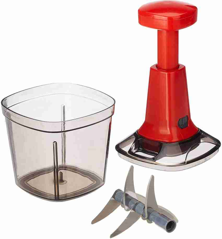 Grecy NEO PUSH CHOPPER WITH BLEANDER 950ML Vegetable & Fruit Chopper Price  in India - Buy Grecy NEO PUSH CHOPPER WITH BLEANDER 950ML Vegetable & Fruit  Chopper online at