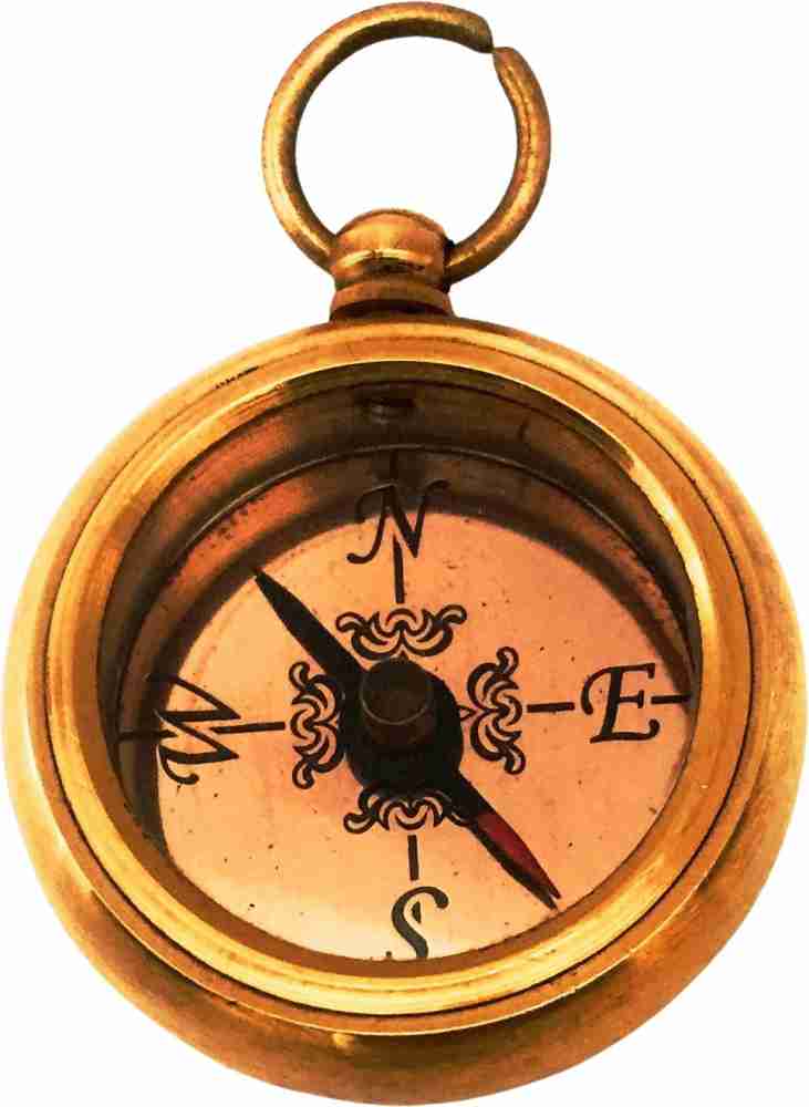 Shoptreed Antique Nautical Brass Pocket Compass Compass - Buy