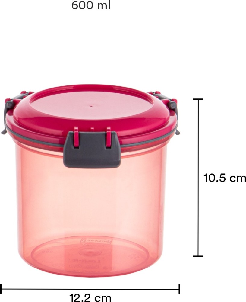 Buy Polyset Star Pink Plastic Container Set 5+ 7+ 10 L (Set of 3) Online at  Best Prices in India - JioMart.