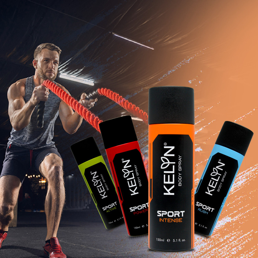 Kelyn Long Lasting Sport Intense Perfume Body Spray For Men