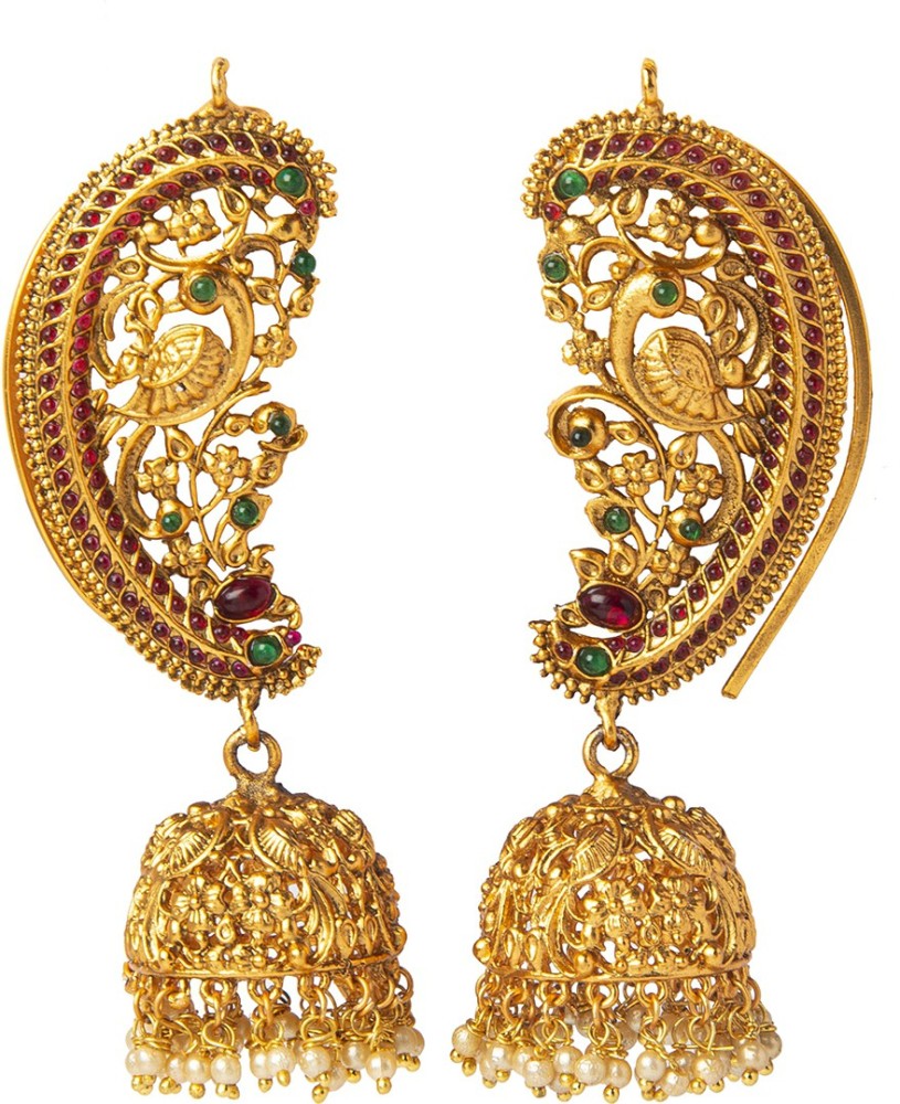 Flipkart.com - Buy YouBella Stylish Earrings Fancy Party wear Ear Rings  Jewellery earings Alloy Jhumki Earring Online at Best Prices in India