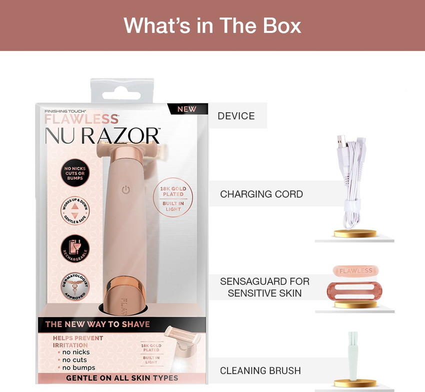 Finishing Touch Flawless Touch Flawless Nu Electric Razor Body