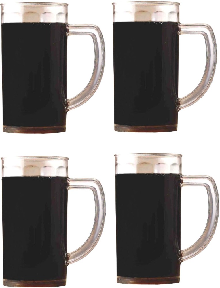 Shiv Kraft Glasss With Handle For Tea / Milk / Coffee - 200 ml Glass Coffee  Mug Price in India - Buy Shiv Kraft Glasss With Handle For Tea / Milk /