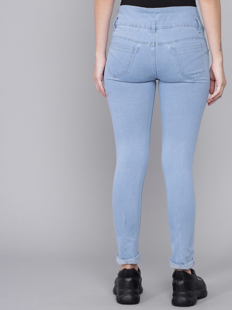 M MODDY Slim Women Light Blue Jeans - Buy M MODDY Slim Women Light Blue  Jeans Online at Best Prices in India