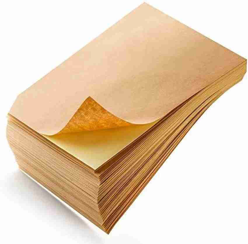 Self-adhesive kraft paper A4 210x297mm 100 sheets smooth paper - MD Labels