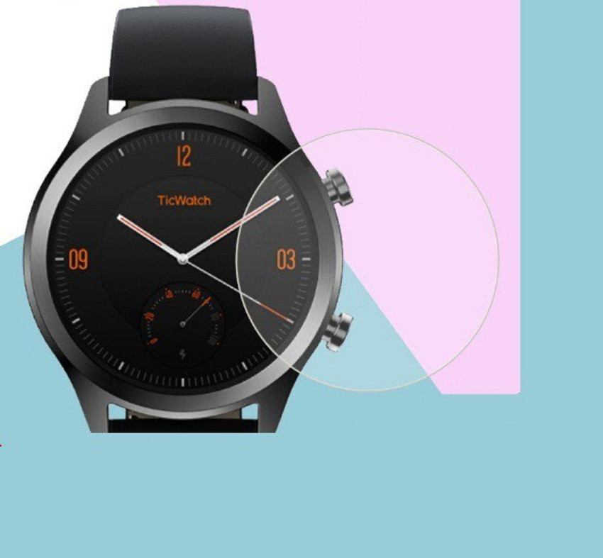 Guardpad Edge To Edge Tempered Glass for Ticwatch E2 Smart Watch Better than Tempered Glass Pack 3 Clear Guardpad Flipkart