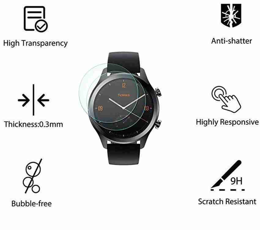 Ticwatch e tempered glass hot sale