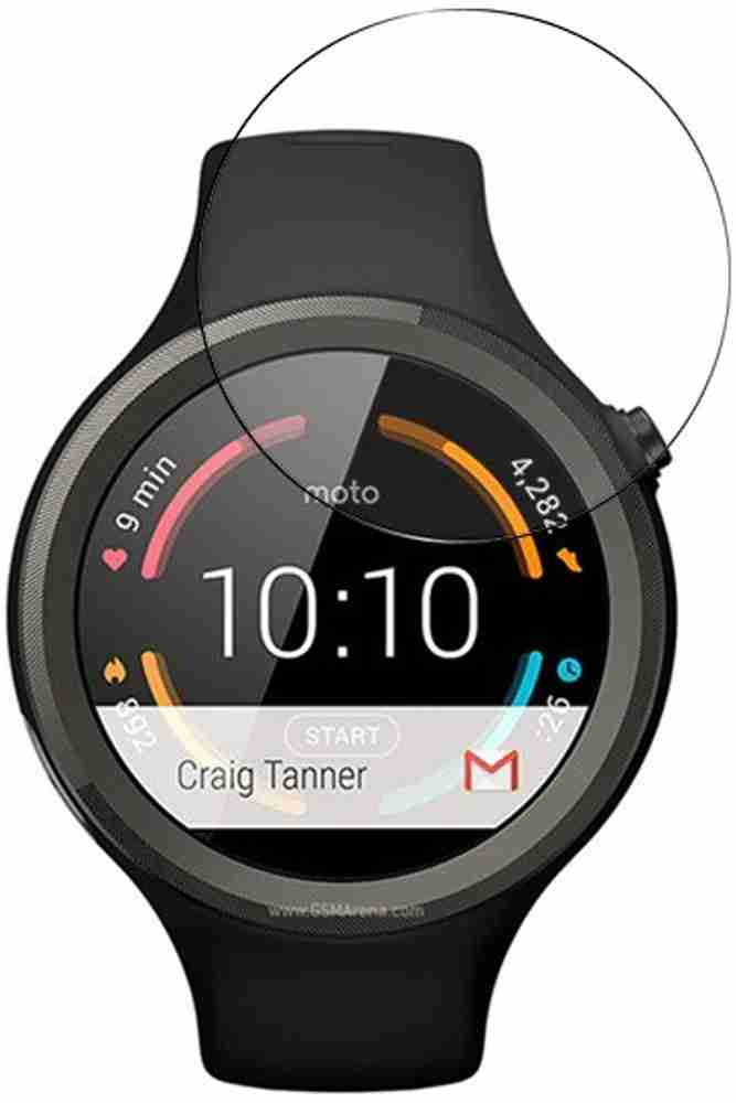 DEEPA TRADERS Tempered Glass Guard for Moto 360 Sport 1st Gen 2