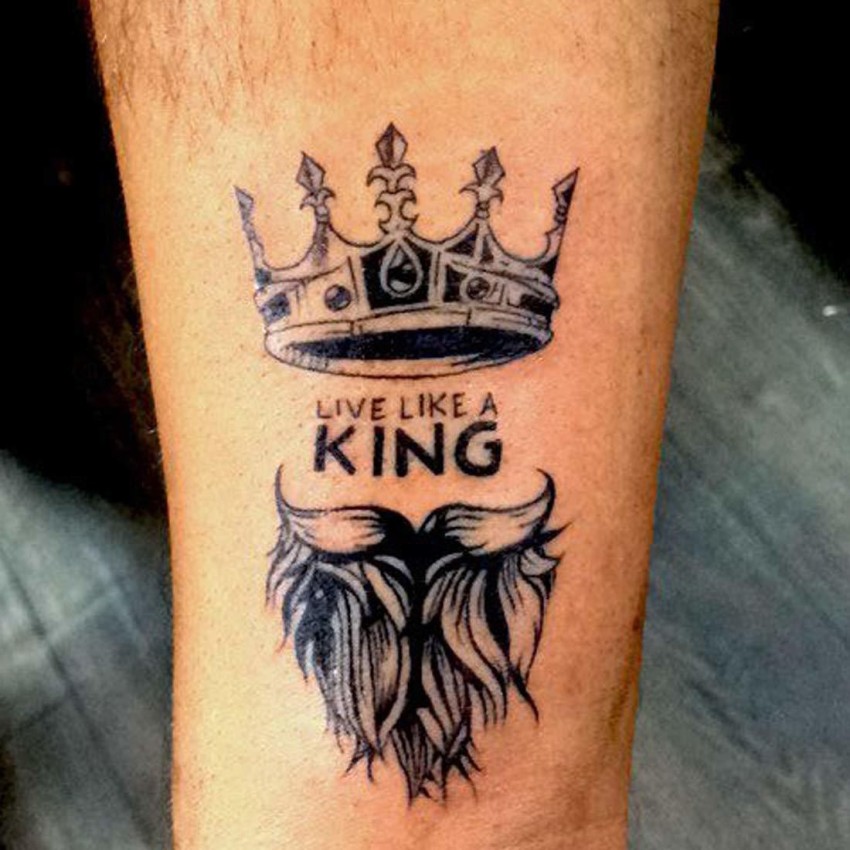 13550 King Crown Tattoo Design Images Stock Photos  Vectors   Shutterstock