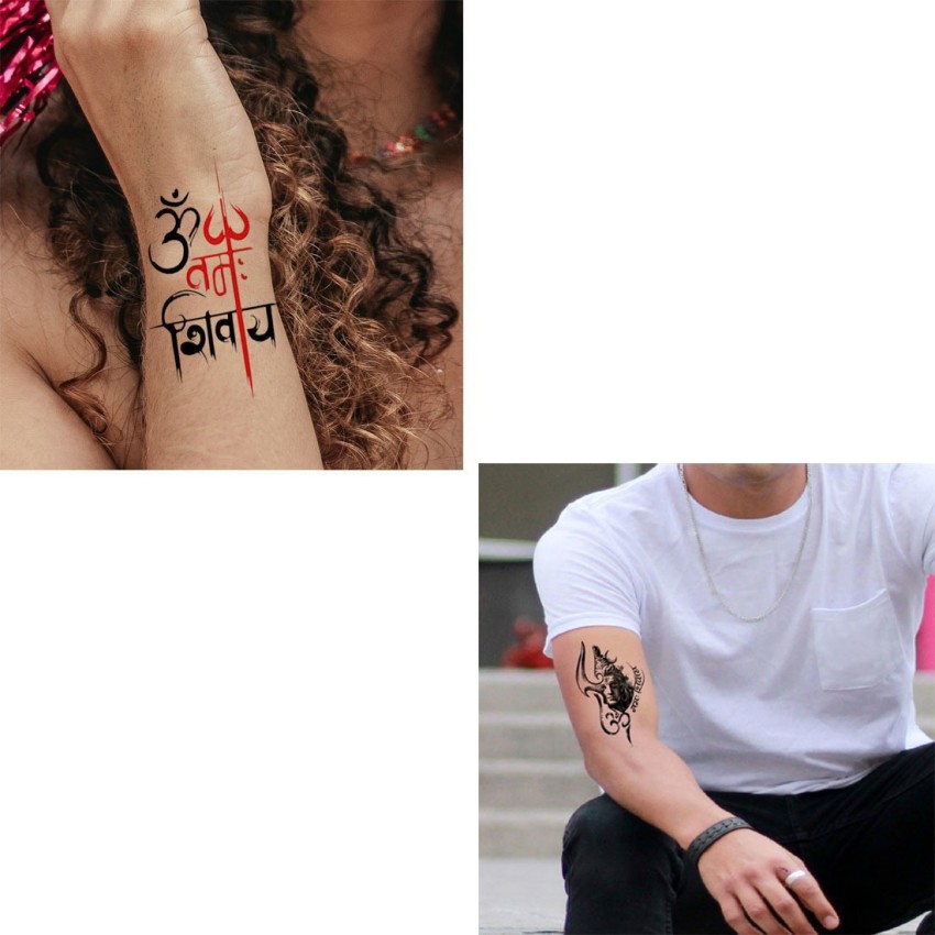Om Namah Shivay Tattoo  Girl Tattoo  Time Lapse  YouTube