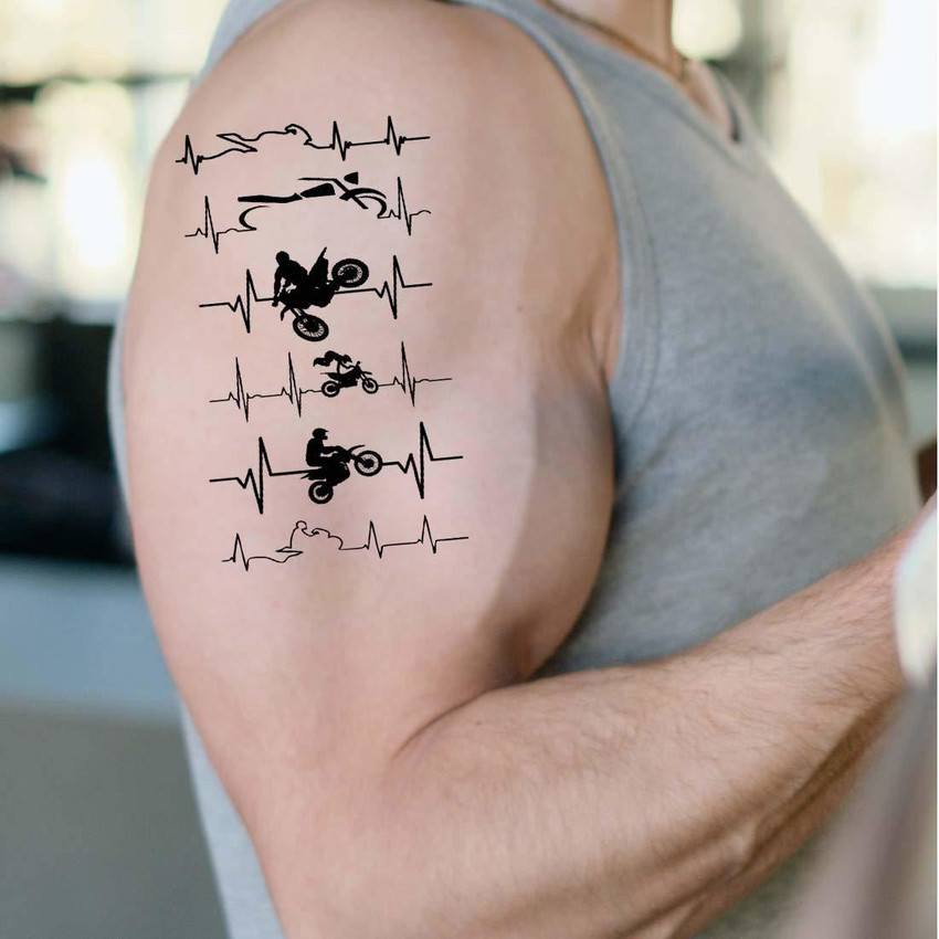 Bikes tattoo design best sale