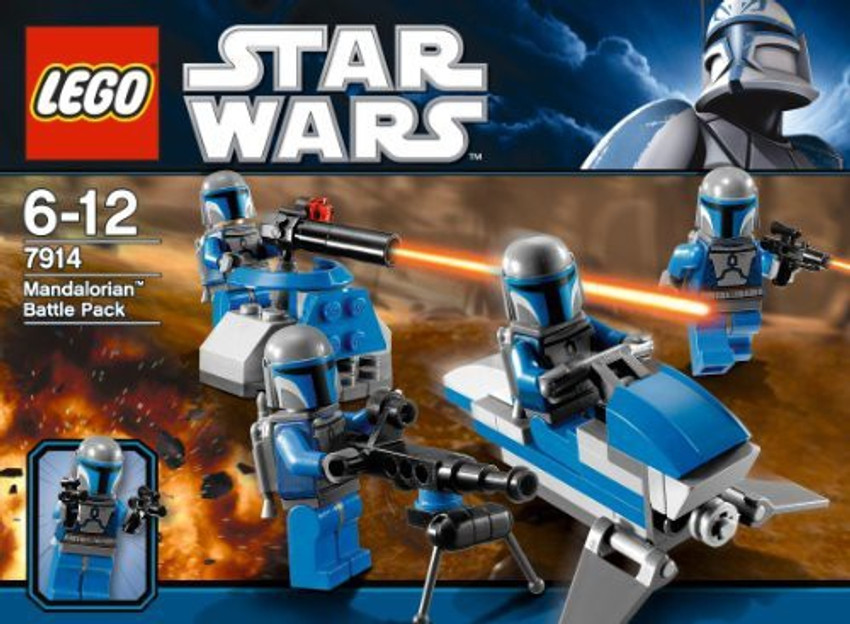 Lego star best sale wars mandalorian pack