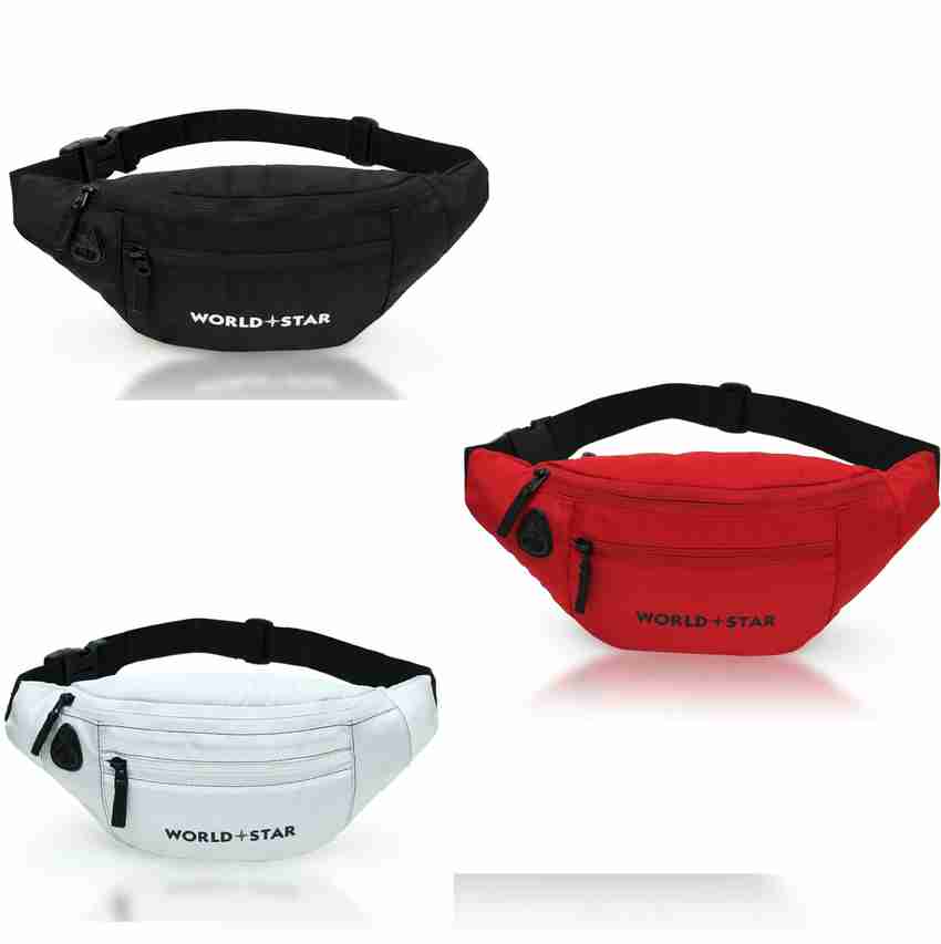 Worldstar Pure Luxury Classics Trio Fanny Pack Combo for Men Women