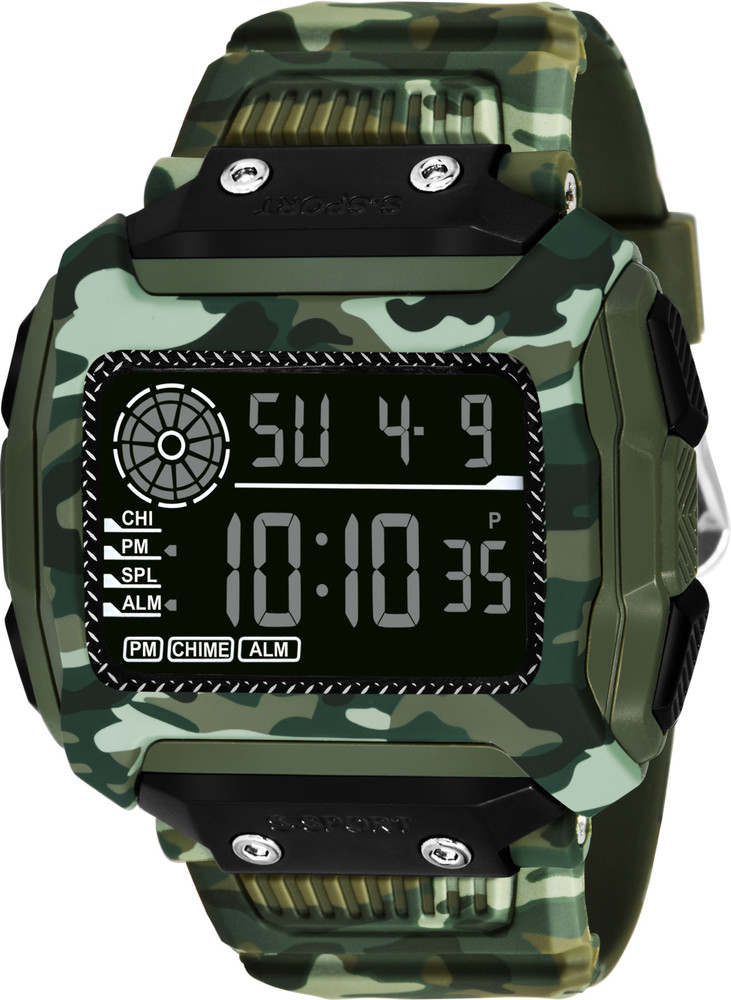 Square hot sale military watch