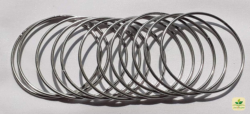 Round metal clearance rings for crafts
