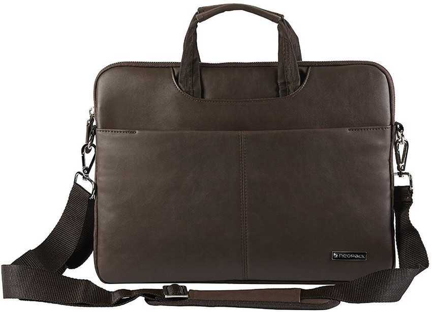 Neopack Faux Leather Sleeve 13.3 inch Laptop Bag Neopack