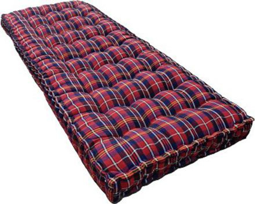 SHBS super comfy D Red single size mattress 4 inch Single Cotton