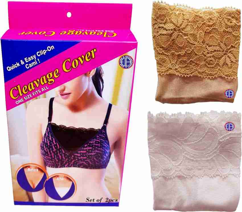 Buy Ear Lobe & Accessories Cleavage Cover One Size Fits All White Color  Online at Low Prices in India 