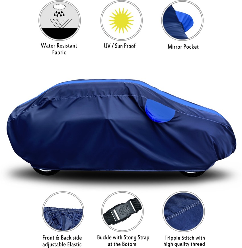 AOXM Car Cover For Audi TT (With Mirror Pockets) Price in India