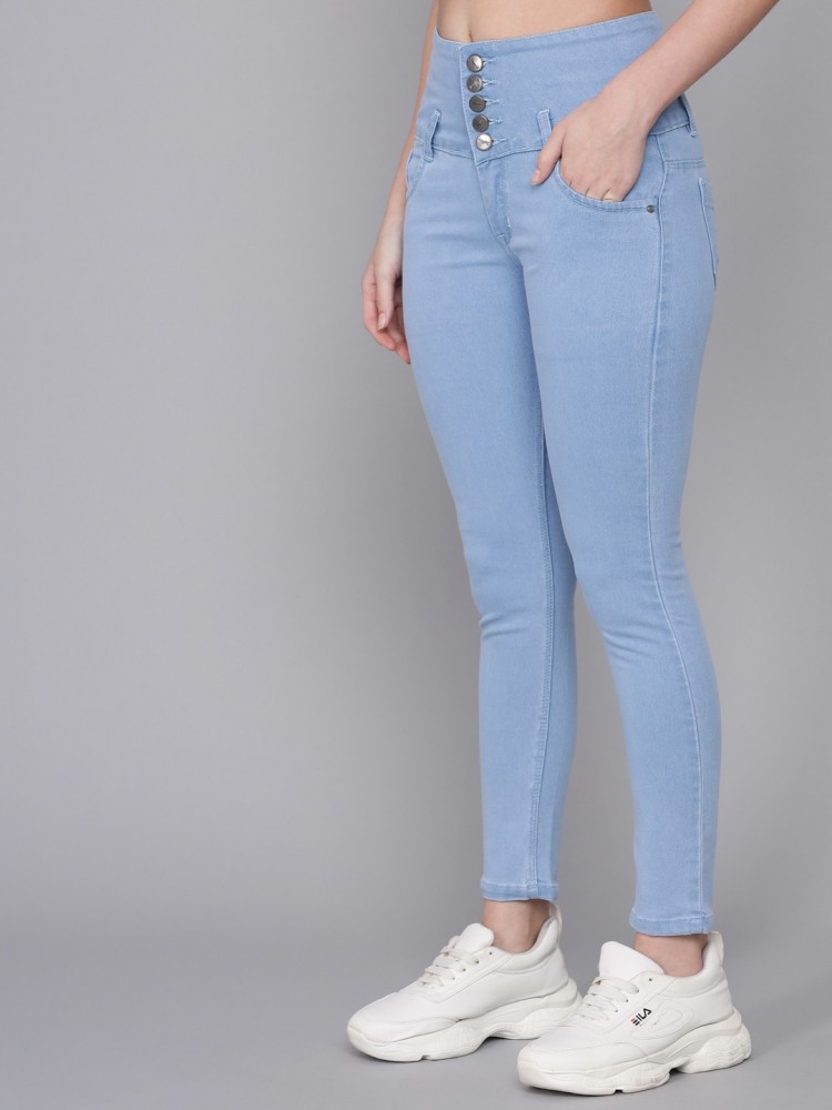 M MODDY Slim Women Light Blue Jeans - Buy M MODDY Slim Women Light