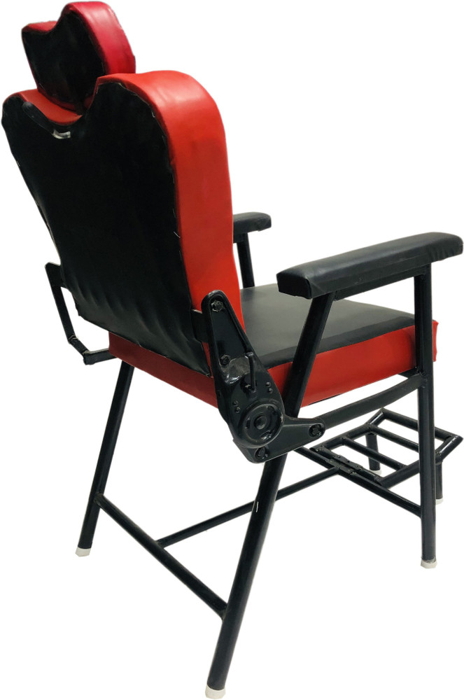 RATISON Beauty Parlor Chair Salon Barber Cutting Beauty Parlor Chair Made of Iron Frame With Push Back System and Cushioned Back Seat Black Already Assembled Massage Chair Price in India Buy