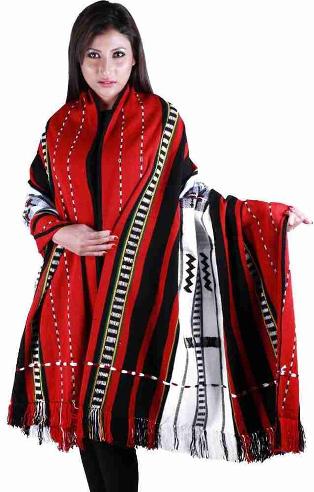Gorkhastyles Wool Striped Men Women Shawl Buy Gorkhastyles Wool