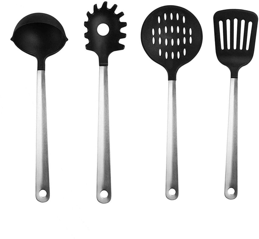 2pcs Silicone Cooking Utensils Set, Nonstick Spatula Spoon For Nonstick  Heat Resistant Cookware