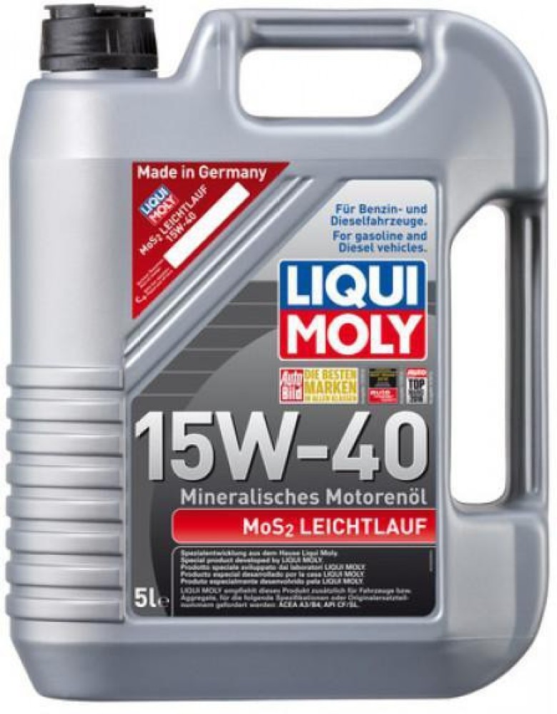 Liqui Moly 2044 Touring High Tech Diesel 15W-40 Motor Oil - 5 Liter Jug 