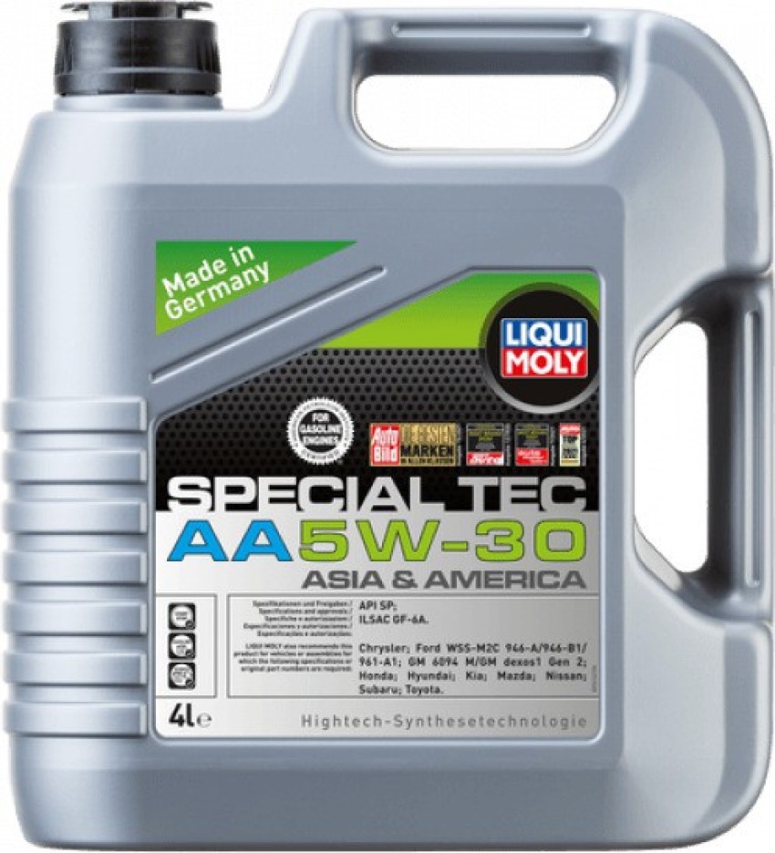 Liqui Moly Special Tec AA 5W-30 ( 4 LITER ) Full-Synthetic Engine Oil Price  in India - Buy Liqui Moly Special Tec AA 5W-30 ( 4 LITER ) Full-Synthetic  Engine Oil online at