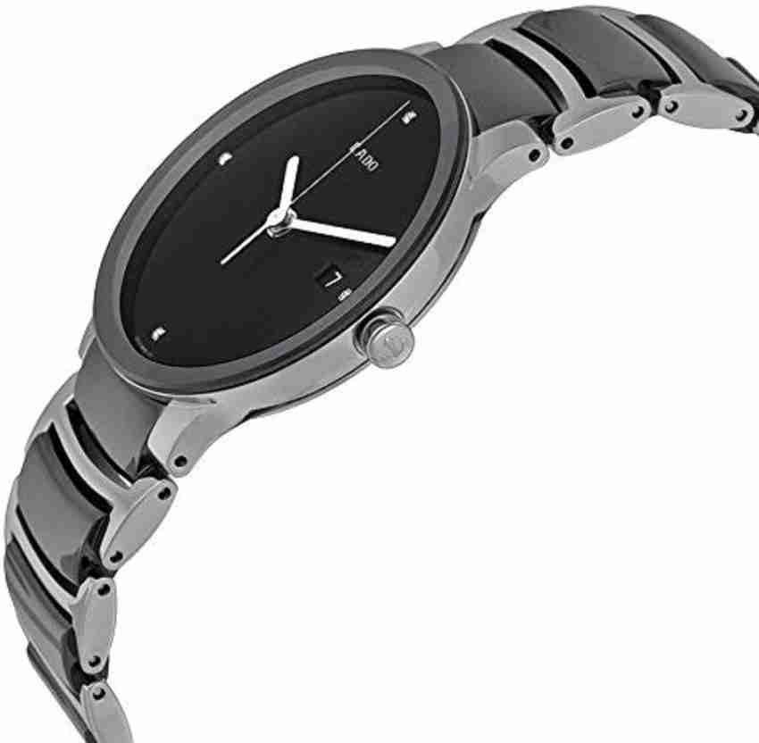 Rado black metal best sale watch
