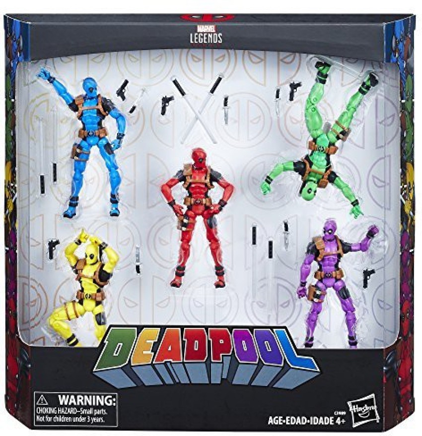 MARVEL C3989 - C3989 . Buy l Legends Deadpool's Rainbow Squad 5-Pack toys  in India. shop for MARVEL products in India.