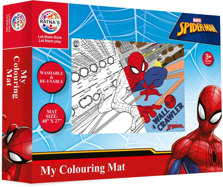 Super Spider-Man Colouring & Activity Kit - Colouring - Colour + Activity -  Children - Hinkler