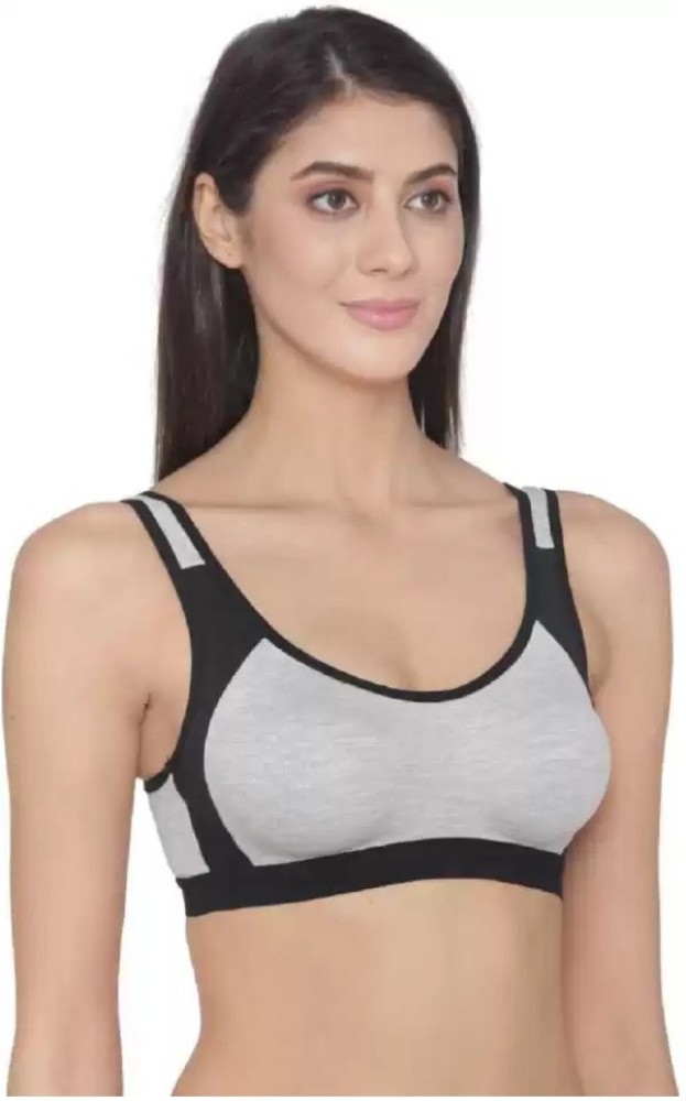 Fluffy Women Sports Non Padded Bra