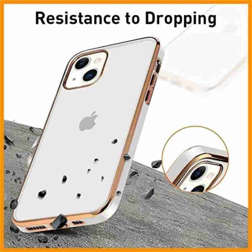 Camera Protection Chrome Clear Hard Case with Kickstand - iPhone 13 (B