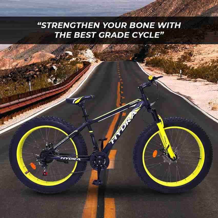 Hydra Phobos 85 Assembled 26 T Fat Tyre Cycle Price in India Buy Hydra Phobos 85 Assembled 26 T Fat Tyre Cycle online at Flipkart