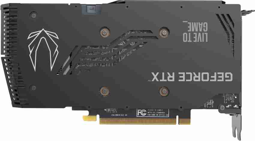 ZOTAC NVIDIA RTX 3060 Ti Twin Edge LHR 8 GB GDDR6 Graphics Card 