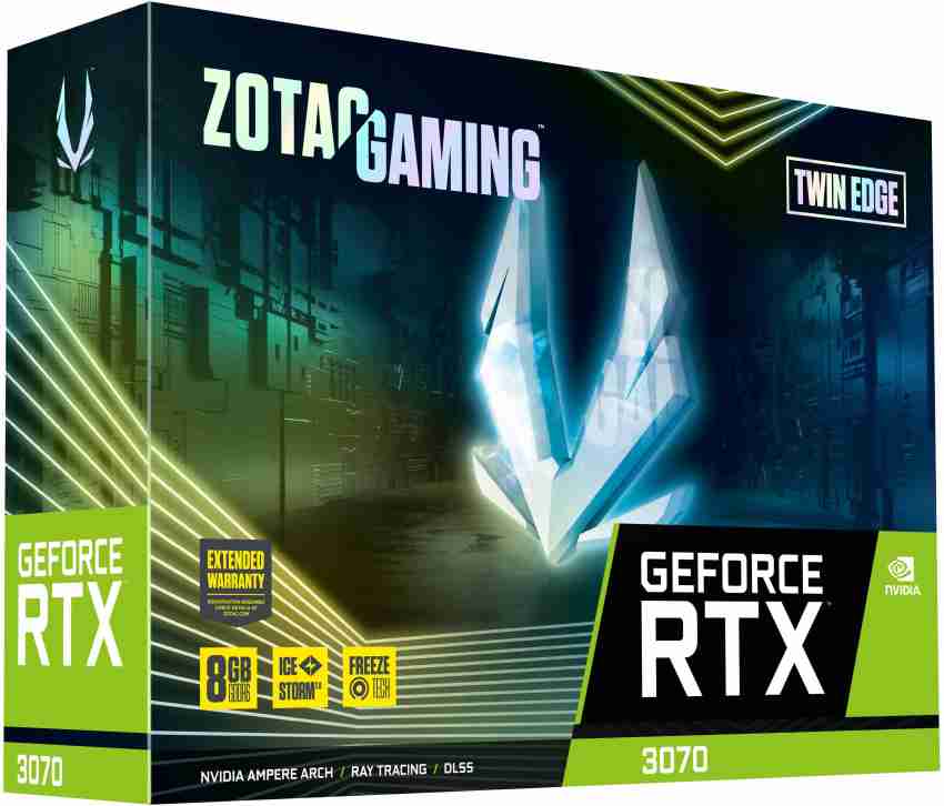 ZOTAC GeForce RTX 3070 Twin Edge OC 8GB - culturabombinhas.com.br