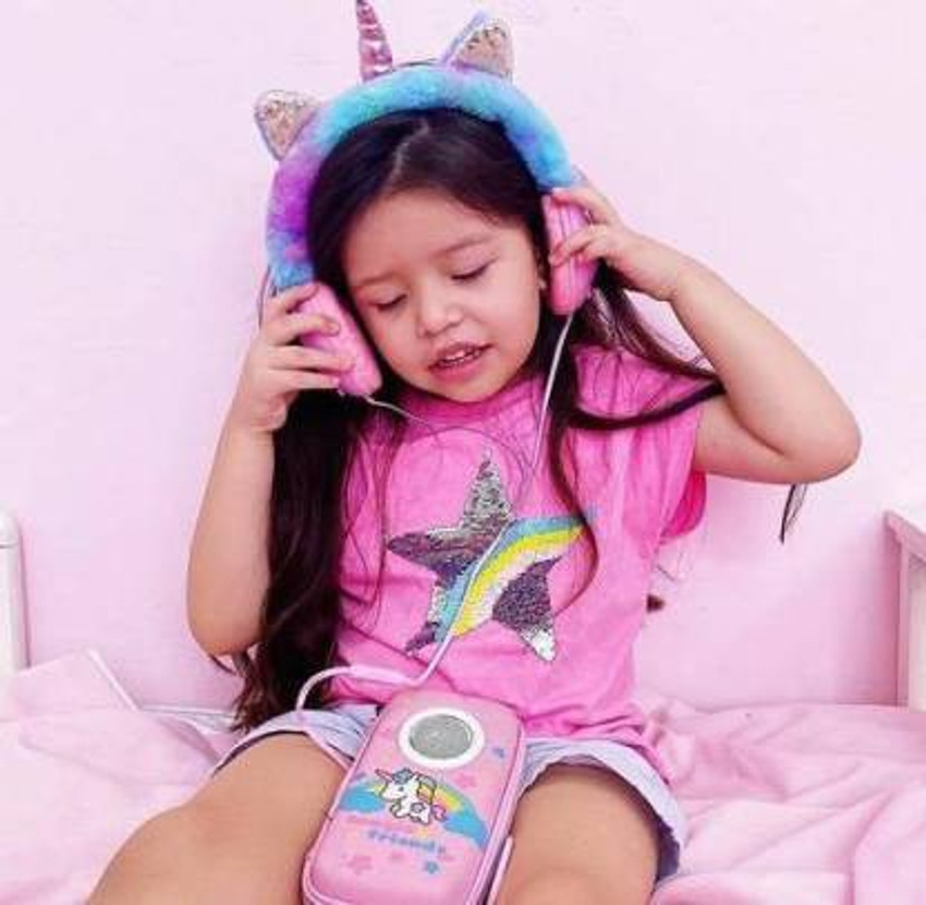 Blue on sale square headphones