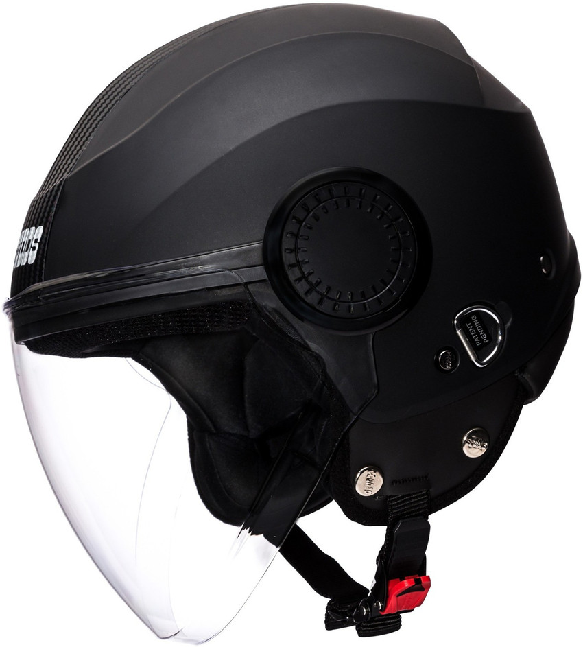 STUDDS Urban Sports Open Face Black 570 MM Helmet Motorsports