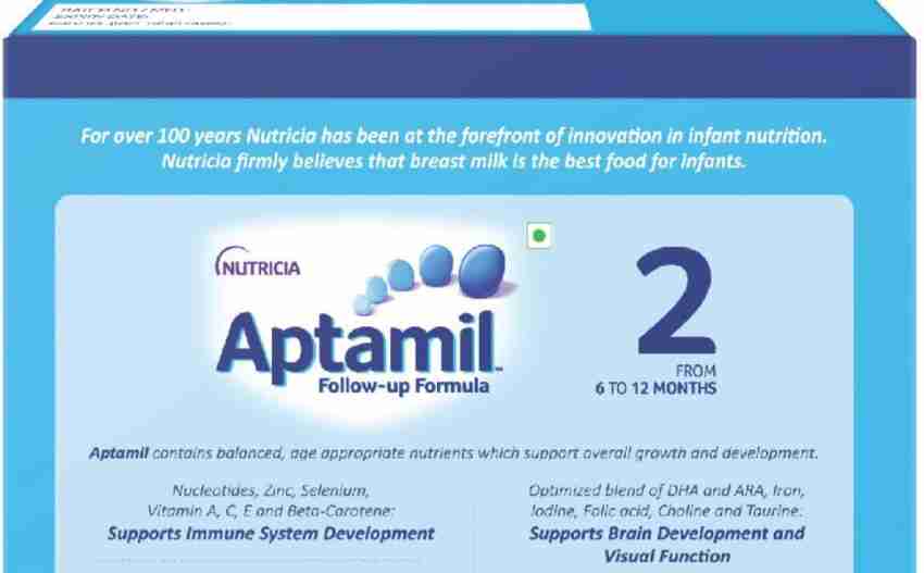 Aptamil 2 Infant Formula Powder with Prebiotics Price in India - Buy Aptamil  2 Infant Formula Powder with Prebiotics online at