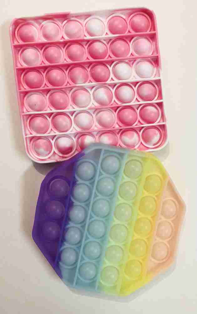 Dakmaa Pop it Fidget Toys Push Bubble Fidget Sensory Toy Autism Special Needs Silicone Stress Relief Toy Great Fidget Toy Sensory Toys Novelty Gifts for Girls Boys Kids Price in India Buy