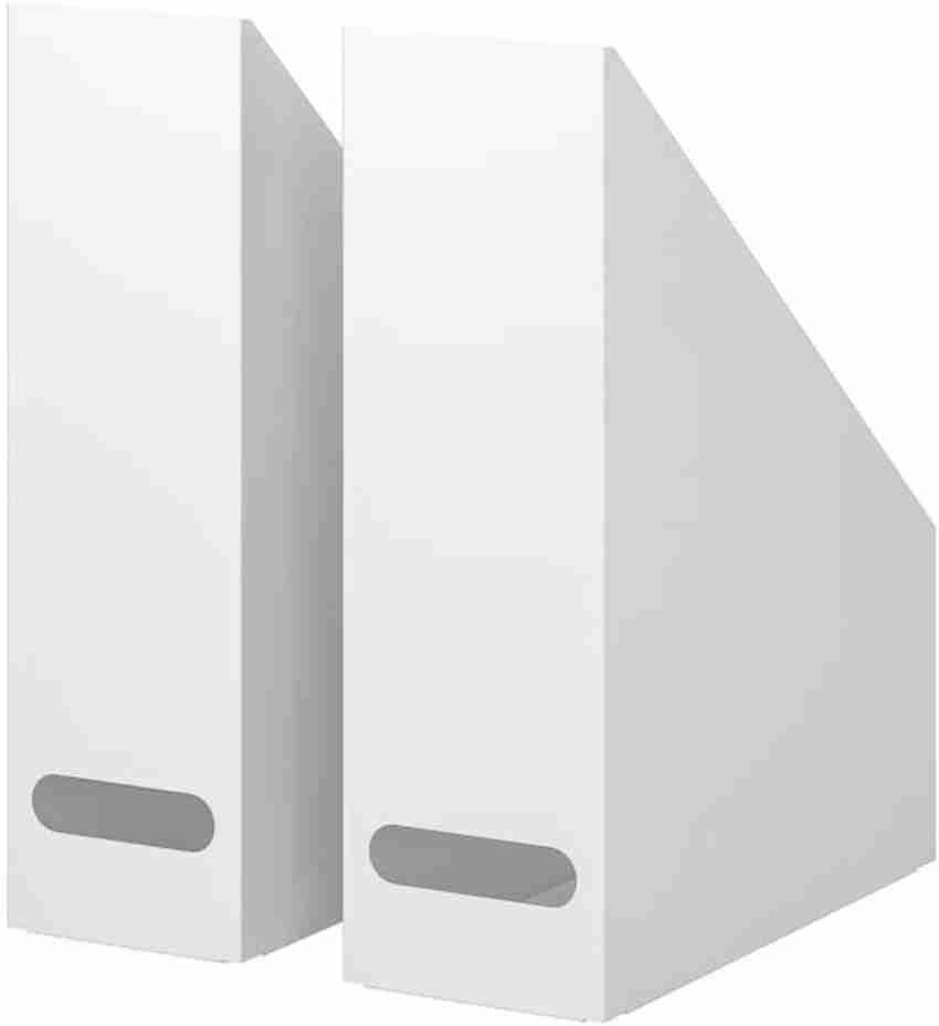 IKEA Magazine file set of 2 white Table Top Magazine Holder Price in India Buy IKEA Magazine file set of 2 white Table Top Magazine Holder online at Flipkart